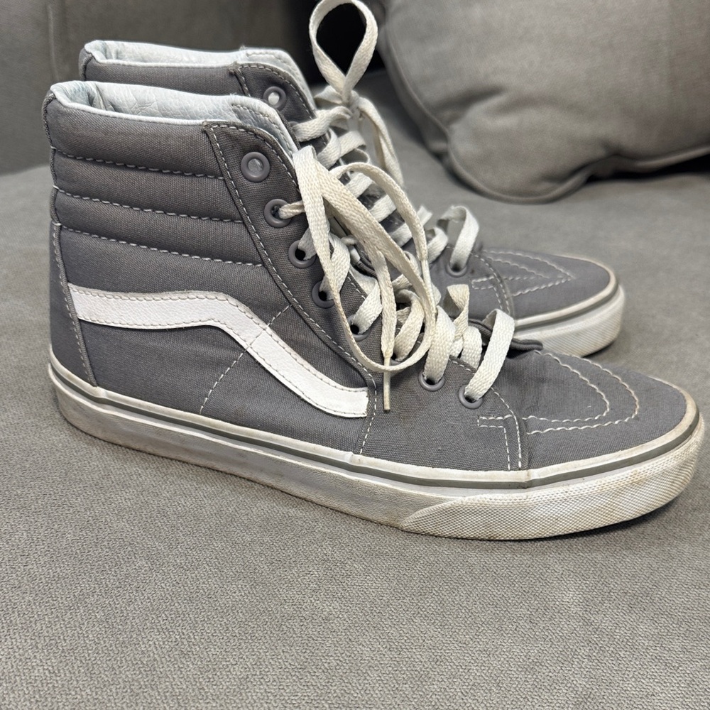 Vans Gray High-Top Sneakers